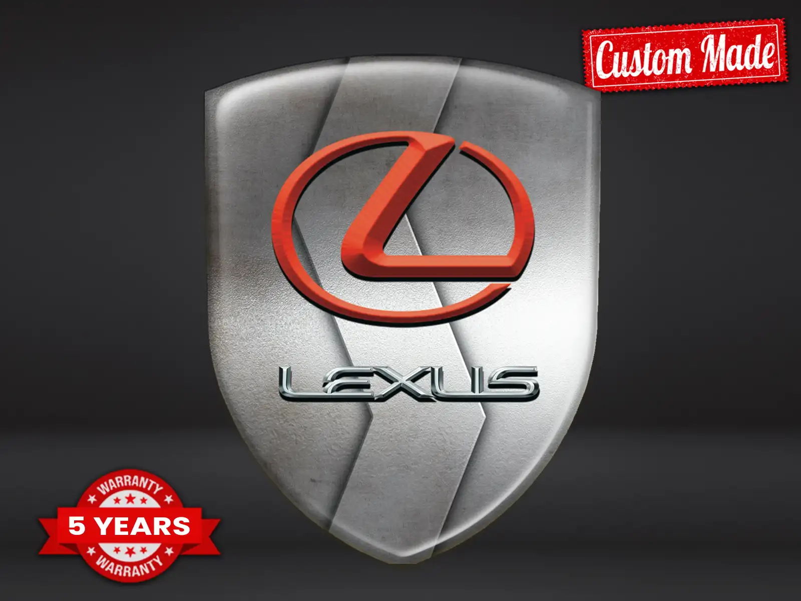 Lexus Heckscheibenaufkleber Stern Exklusiv Modern
